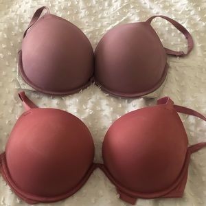 VS Pink Wear Everywhere Super Push Up Bra